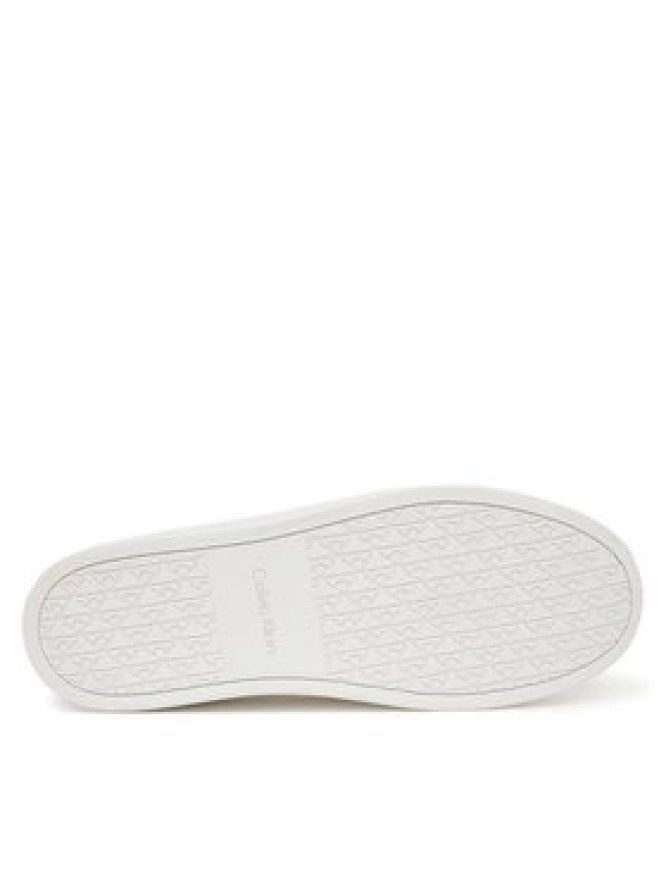 Calvin Klein Sneakersy Classic Cups Lace Mix Emb Tongue YM0YM01395 Biały