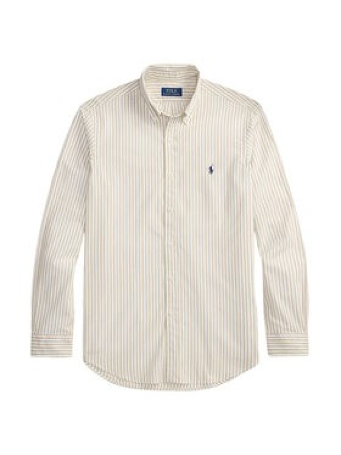 Polo Ralph Lauren Koszula 710B15595007 Beżowy jasny Custom Fit