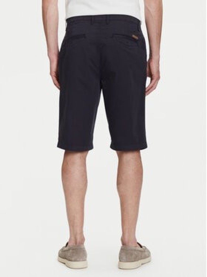 Baldessarini Szorty materiałowe B1 16939.2402 Granatowy Slim Fit