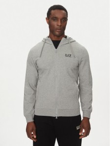 EA7 Emporio Armani Bluza 8NPM33 PJVRZ 3905 Szary Regular Fit