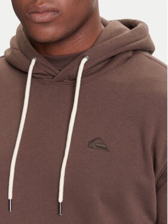 Quiksilver Bluza Salt Water Hoodie EQYFT05159 Brązowy Regular Fit