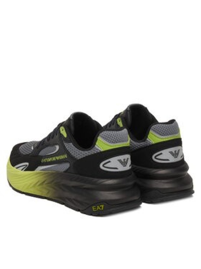 EA7 Emporio Armani Sneakersy 7X000342 AF18617 MZ590 Czarny
