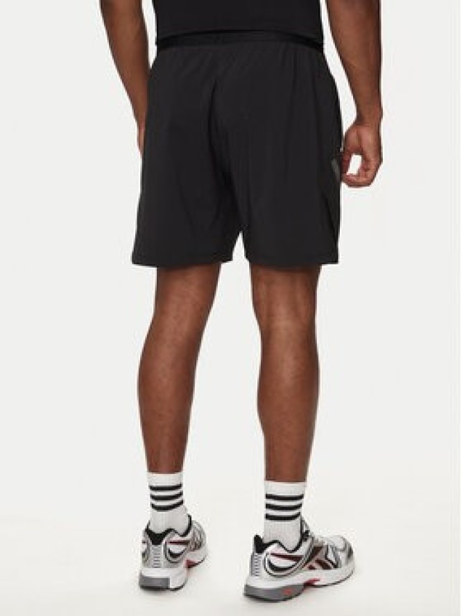 Reebok Szorty sportowe Certified Strength+Short IC1611 Czarny Regular Fit