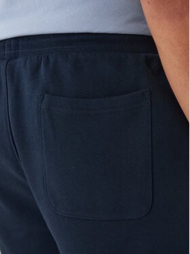 Tommy Jeans Szorty sportowe Contrast Linear DM0DM22697 Granatowy Regular Fit