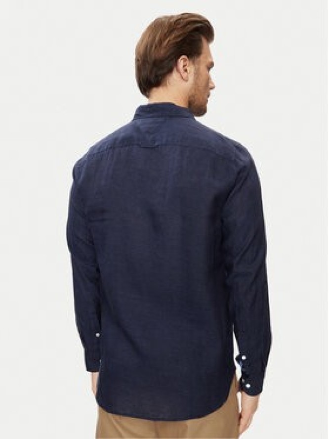 Tommy Hilfiger Koszula MW0MW34602 Granatowy Regular Fit