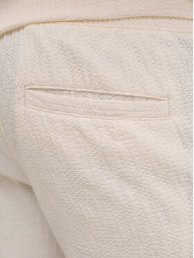 Jack & Jones Szorty materiałowe St.Jaiden 12293471 Kremowy Relaxed Fit
