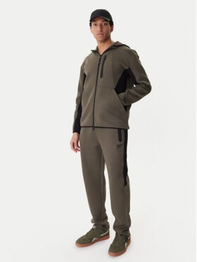 Reebok Spodnie dresowe Andrews RK25545CCM Zielony Regular Fit