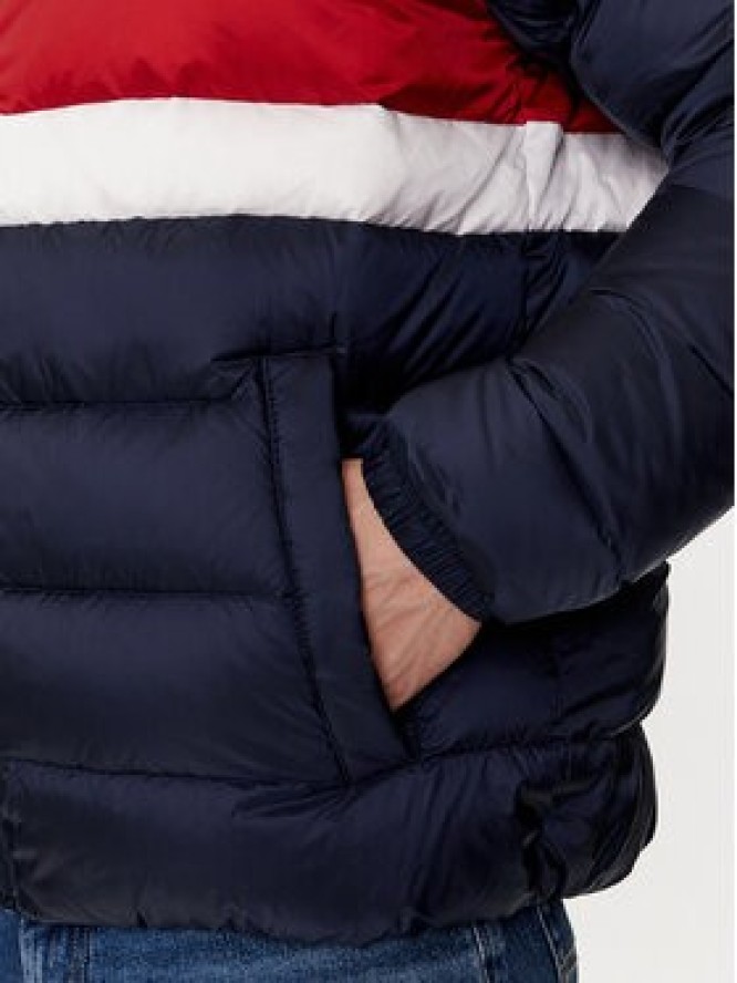 Tommy Jeans Kurtka puchowa DM0DM18012 Granatowy Regular Fit