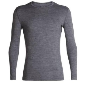 Koszulka turystyczna z długim rękawem męska Icebreaker 200 Oasis