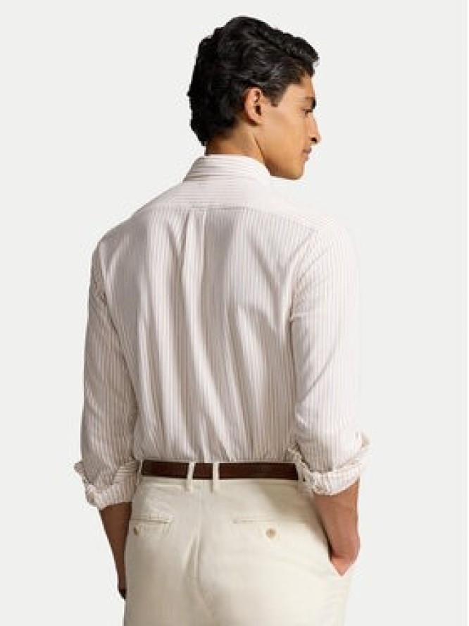 Polo Ralph Lauren Koszula 710934575003 Beżowy Slim Fit