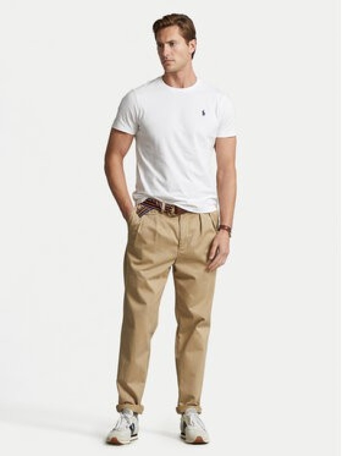 Polo Ralph Lauren T-Shirt 710680785 Biały Custom Slim Fit