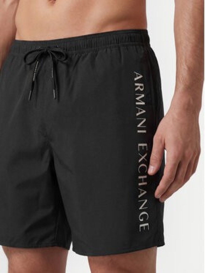 Armani Exchange Szorty kąpielowe XM000835 AF22573 UC001 Czarny Regular Fit