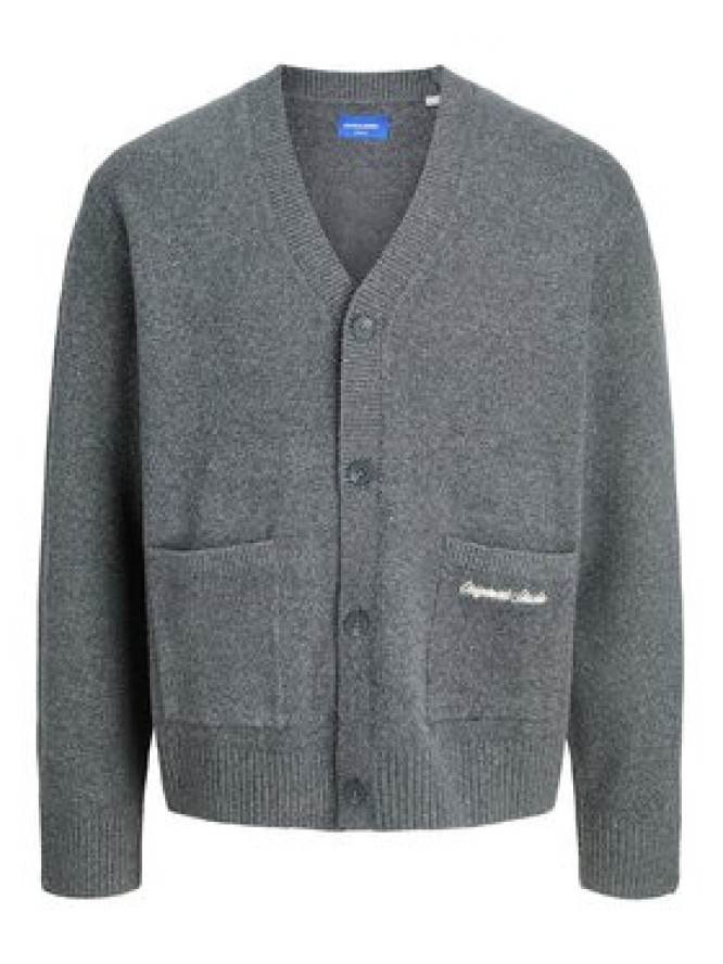 Jack & Jones Kardigan Norrebro 12282732 Szary Loose Fit