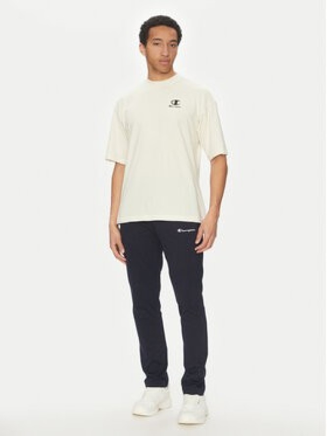 Champion T-Shirt 221257 Écru Regular Fit