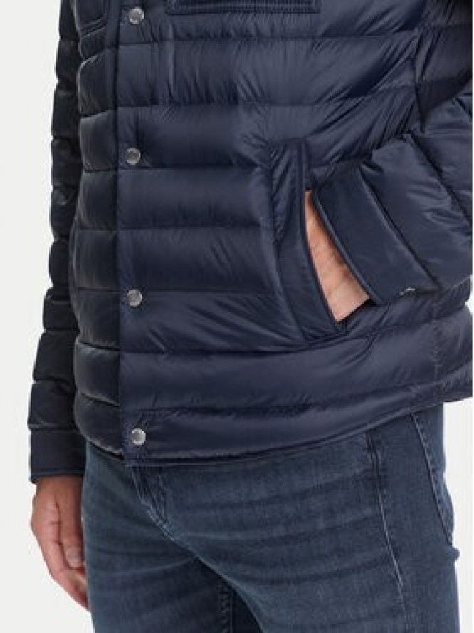 BOSS Kurtka przejściowa H-Dahanso 50540456 Granatowy Regular Fit