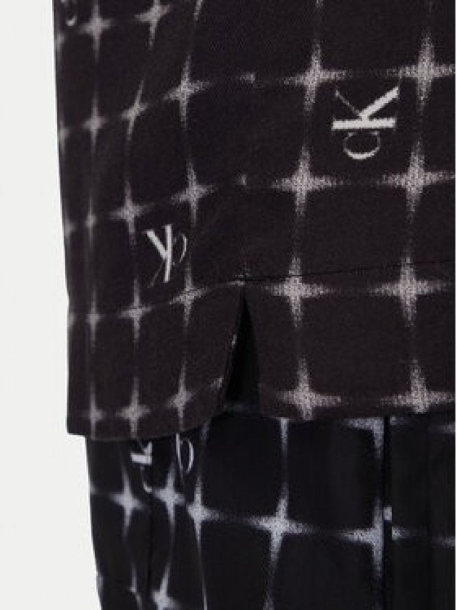 Calvin Klein Swimwear Koszula KM0KM01148 Czarny Regular Fit