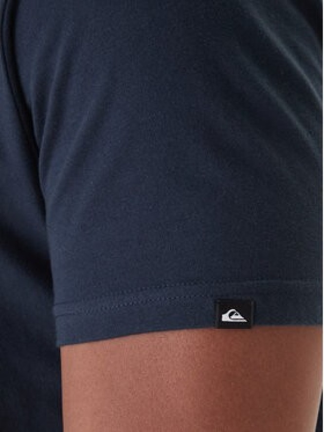 Quiksilver T-Shirt Anchor EQYZT08178 Granatowy Regular Fit