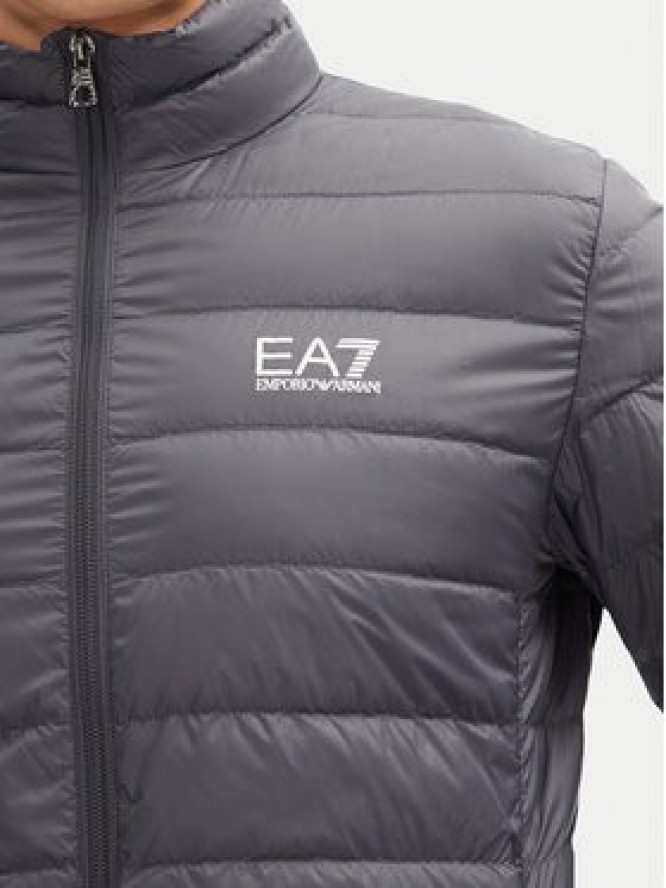 EA7 Emporio Armani Kurtka puchowa 8NPB23 PNGPZ U8115 Szary Regular Fit