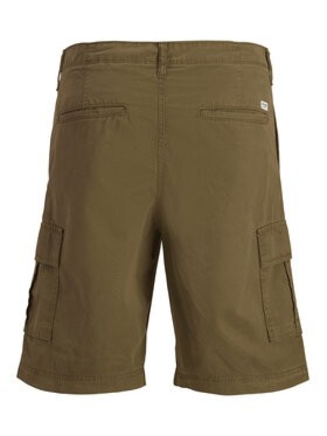 Jack & Jones Szorty materiałowe Cole 12292263 Zielony Regular Fit