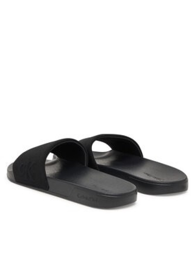 Calvin Klein Klapki Ess Slide Hf Side Logo Cv HM0HM02227 Czarny