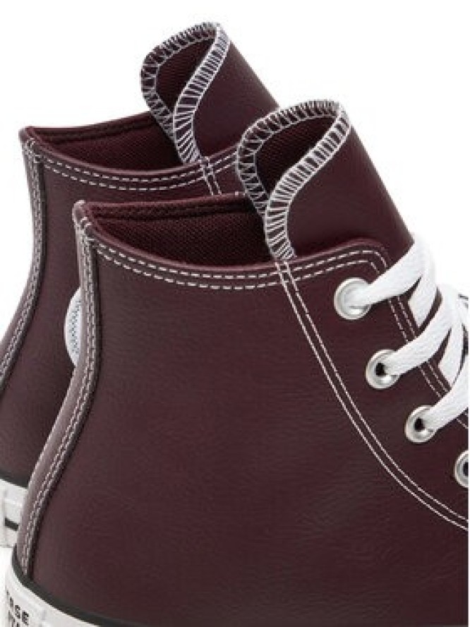 Converse Trampki Chuck Taylor All Star Faux Leather A08639C Brązowy
