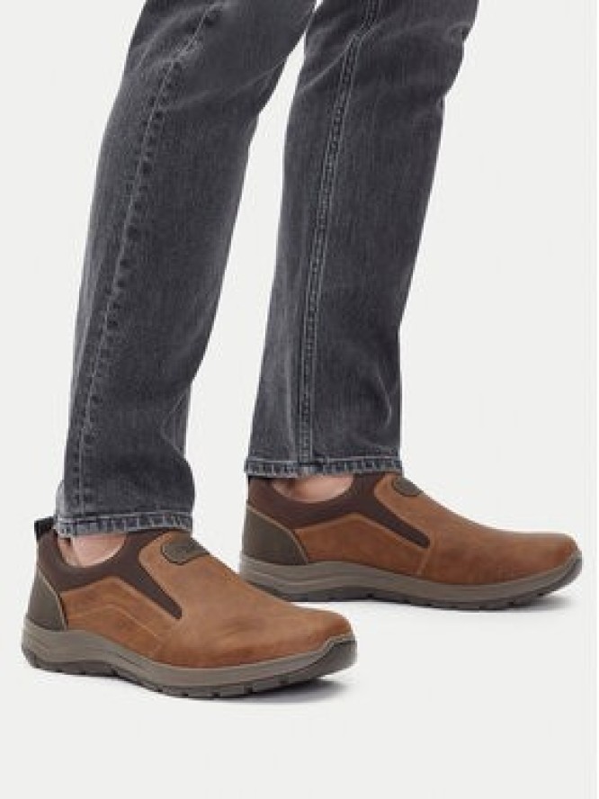 Rieker Półbuty 03650-24 Brązowy