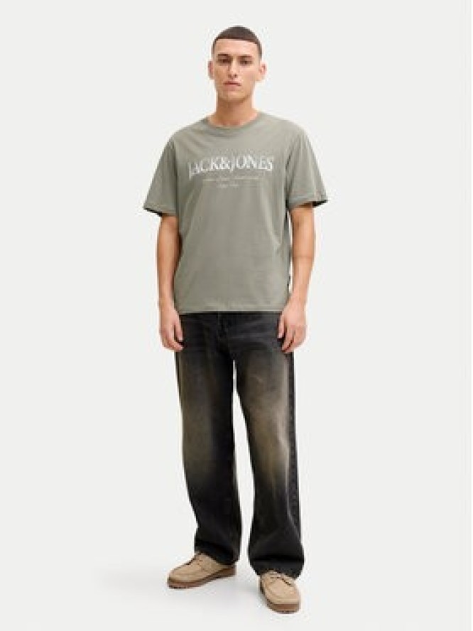 Jack & Jones T-Shirt Evin 12290173 Szary Regular Fit