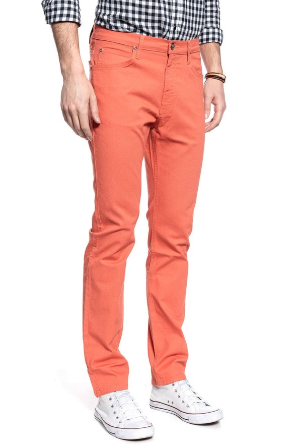 LEE RIDER MĘSKIE SPODNIE MATERIAŁOWE PAPRIKA L701LB22 112117566