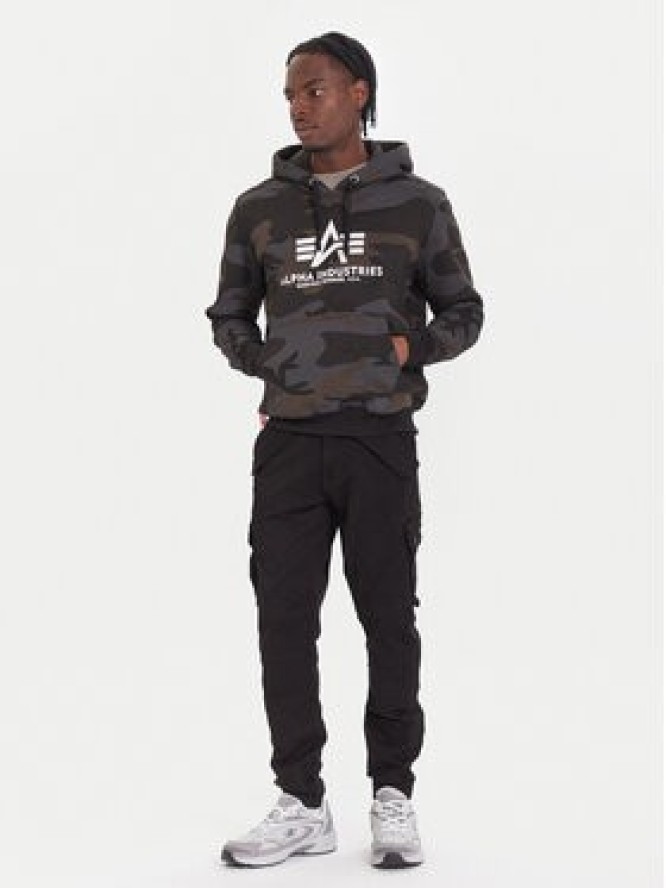 Alpha Industries Spodnie materiałowe Combat 126215 Czarny Slim Fit