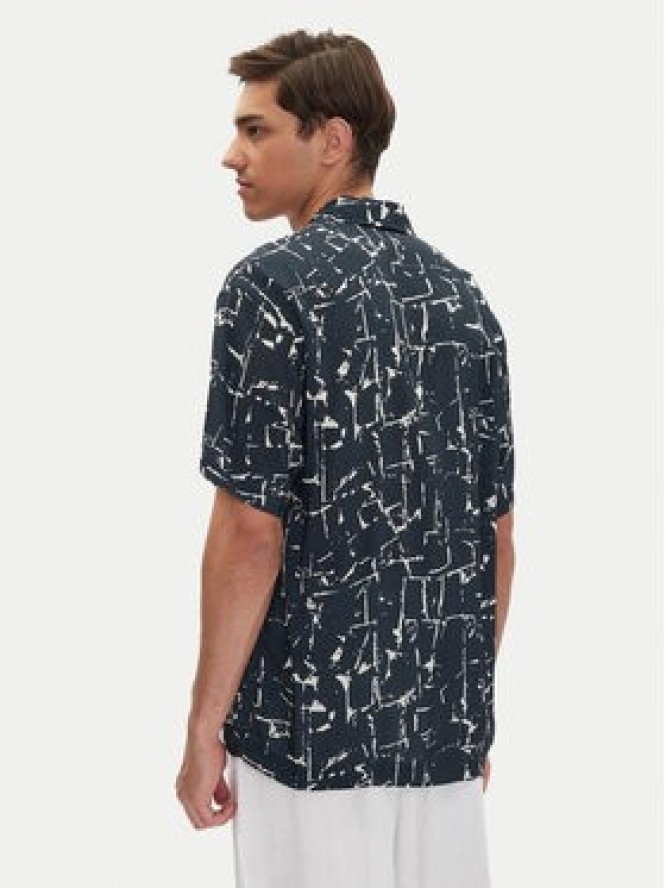 Emporio Armani Koszula EM000593 AF12351 FB070 Granatowy Regular Fit