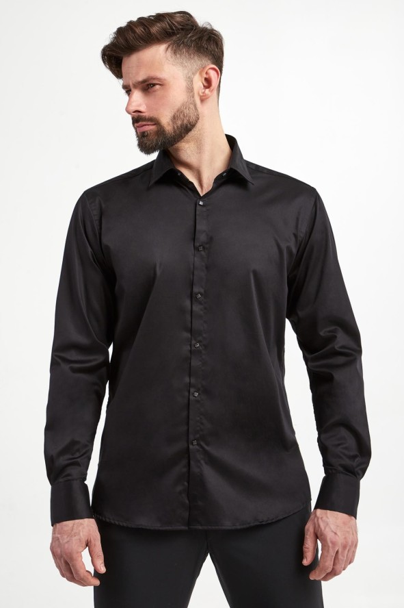 Koszula męska popelinowa KARL LAGERFELD