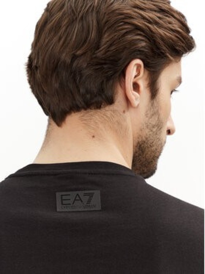 EA7 Emporio Armani T-Shirt 7M000149 AF14772 UC001 Czarny Regular Fit