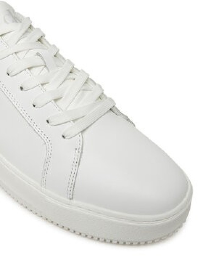Calvin Klein Jeans Sneakersy Chunky Cupsole Monologo YM0YM01317 Biały