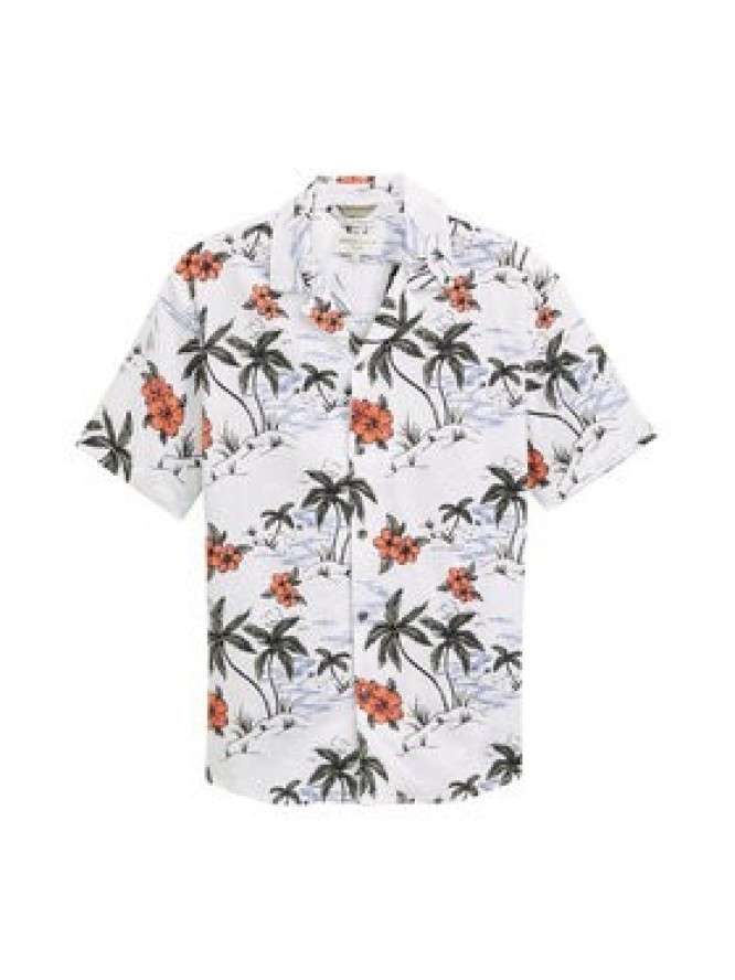 Tom Tailor Denim Koszula 1045191 Biały Relaxed Fit