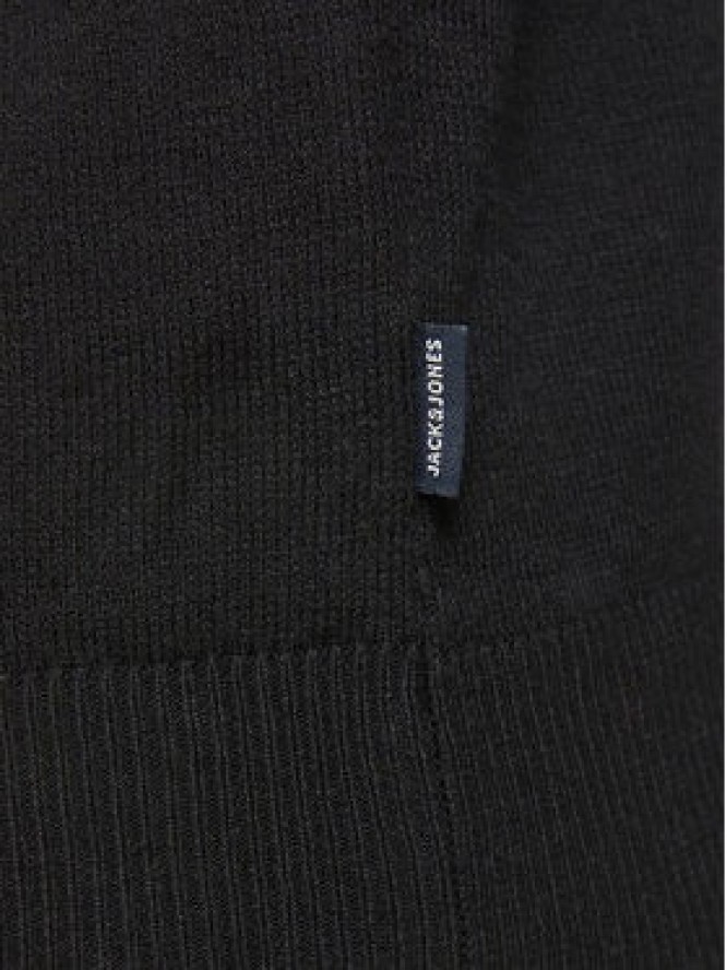 Jack & Jones Sweter Emil 12189339 Czarny Regular Fit