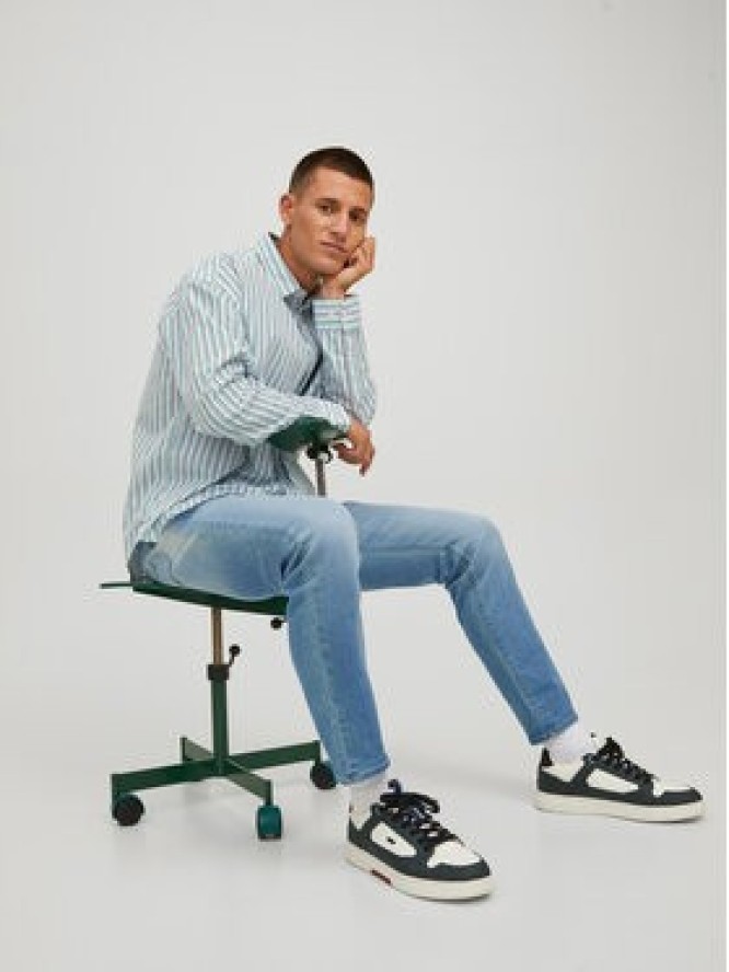 Jack & Jones Jeansy Glenn 12224131 Niebieski Slim Fit