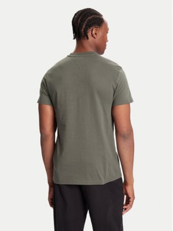 Tommy Jeans T-Shirt DM0DM21977 Khaki Regular Fit