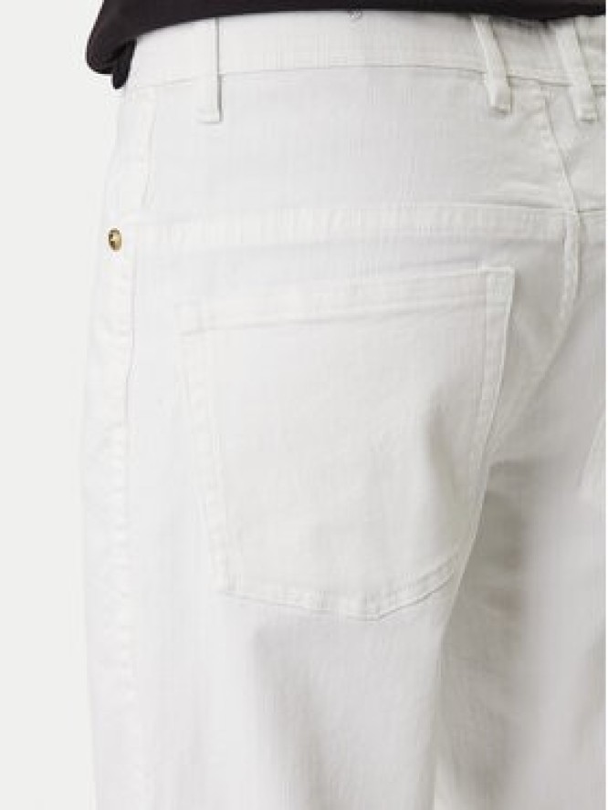 Versace Jeans Couture Jeansy 80GAB5RE CEWCA Biały Straight Fit