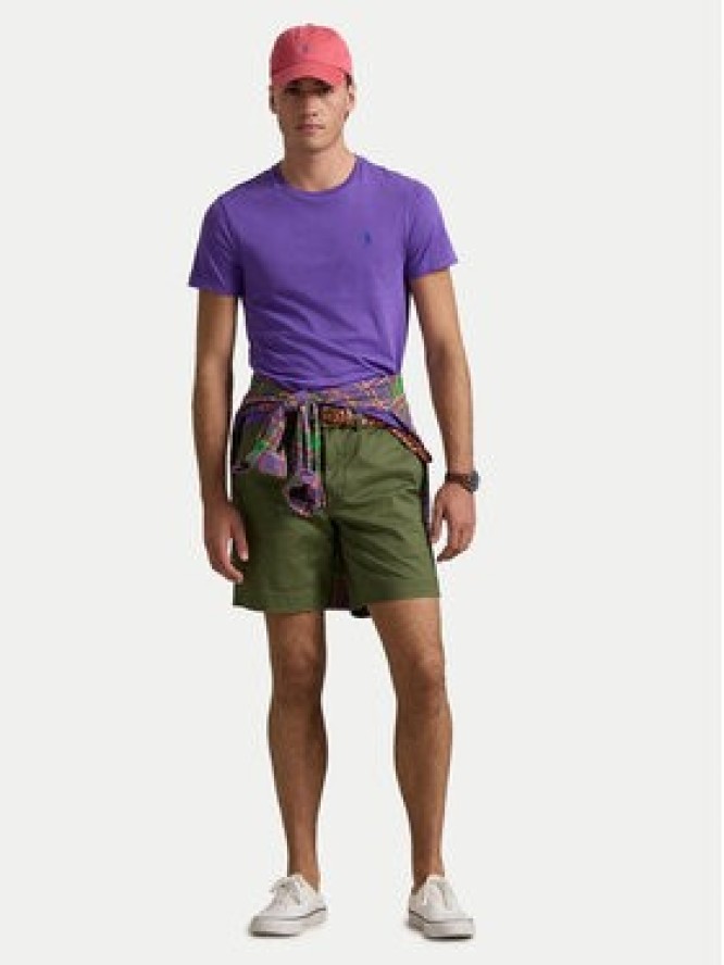 Polo Ralph Lauren Szorty materiałowe 710799213001 Zielony Regular Fit