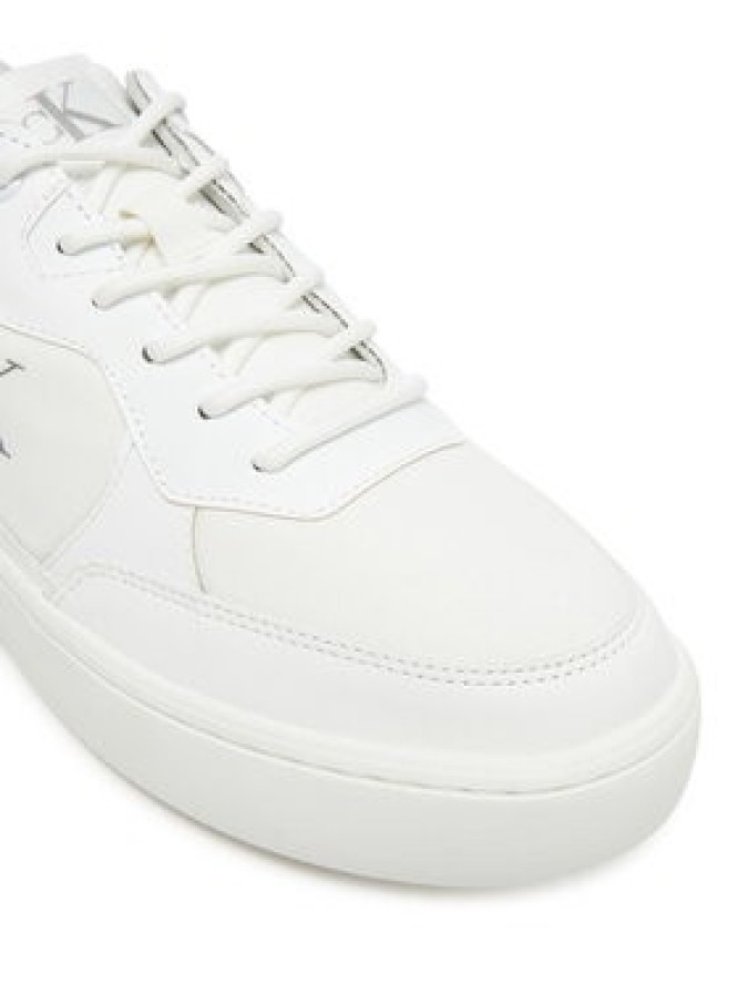 Calvin Klein Jeans Sneakersy Classic Cupsole Tech Ripstop YM0YM01202 Biały