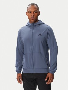 adidas Bluza D4T Workout KS6394 Niebieski Regular Fit