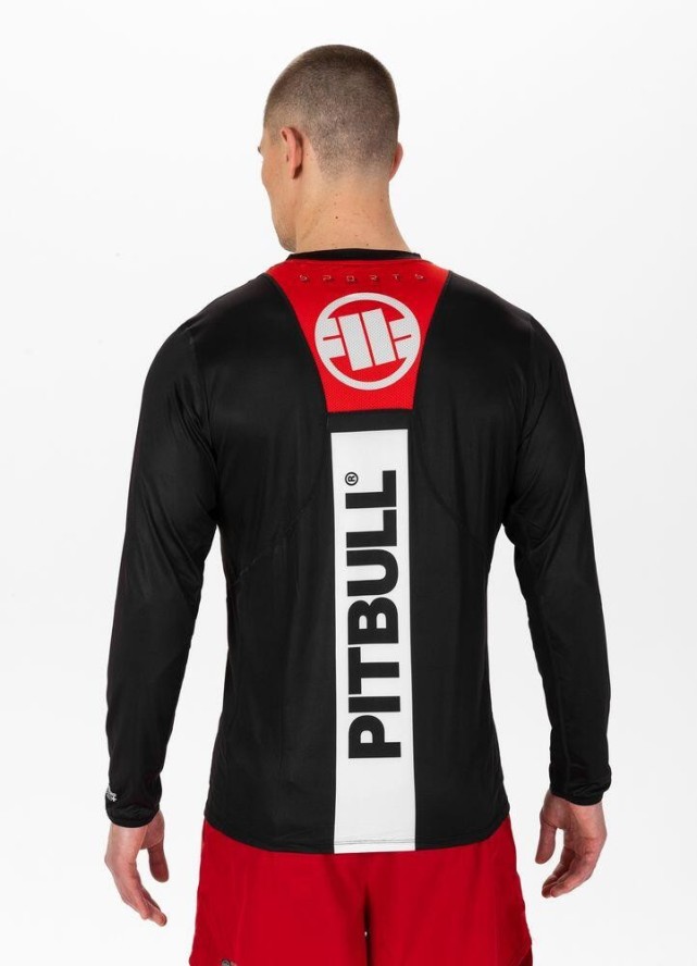 Longsleeve męski Pitbull Mesh Performance Pro plus Hilltop Sports