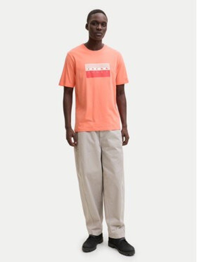 Jack & Jones T-Shirt Fusion Dots 12289863 Różowy Regular Fit