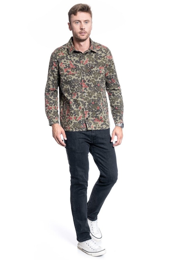 LEE WORKWEAR SHIRT MĘSKA KURTKA PRZEJŚCIOWA L68DSBQY 112117101