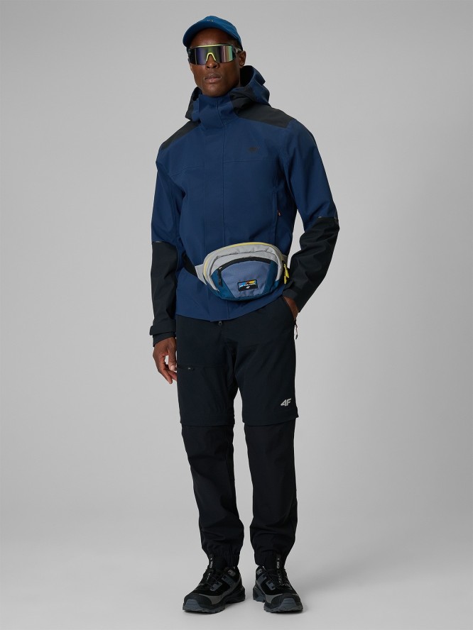 4F Kurtka trekkingowa membrana 10000 męska - granatowa XL