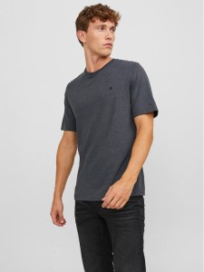 Jack & Jones T-Shirt Paulos 12245087 Szary Standard Fit