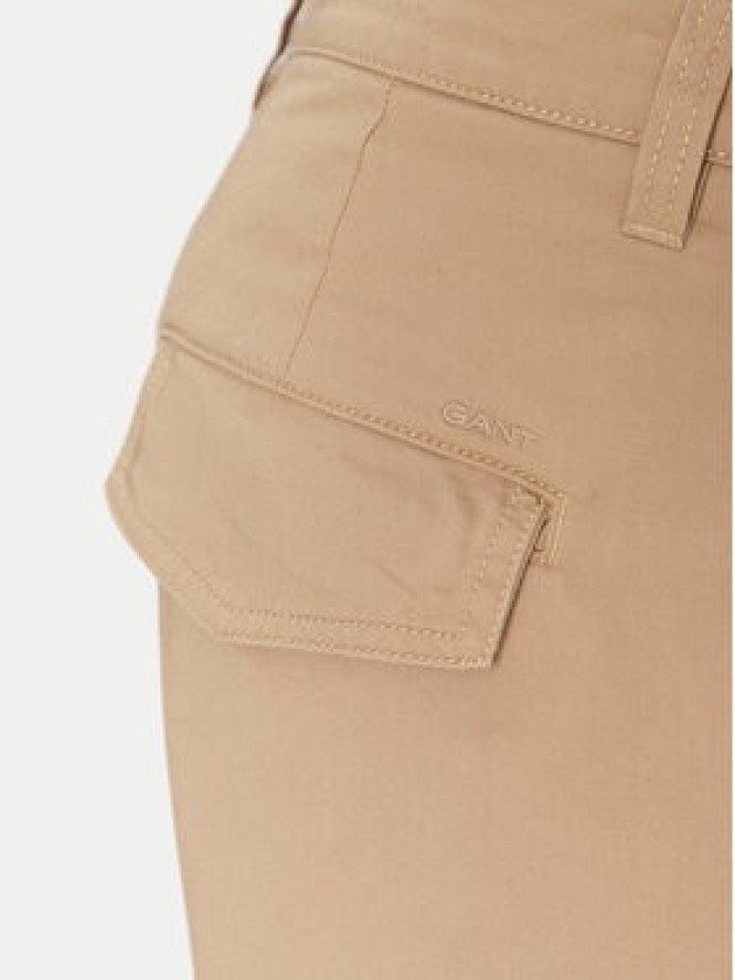 Gant Szorty materiałowe 205069 Beżowy Relaxed Fit