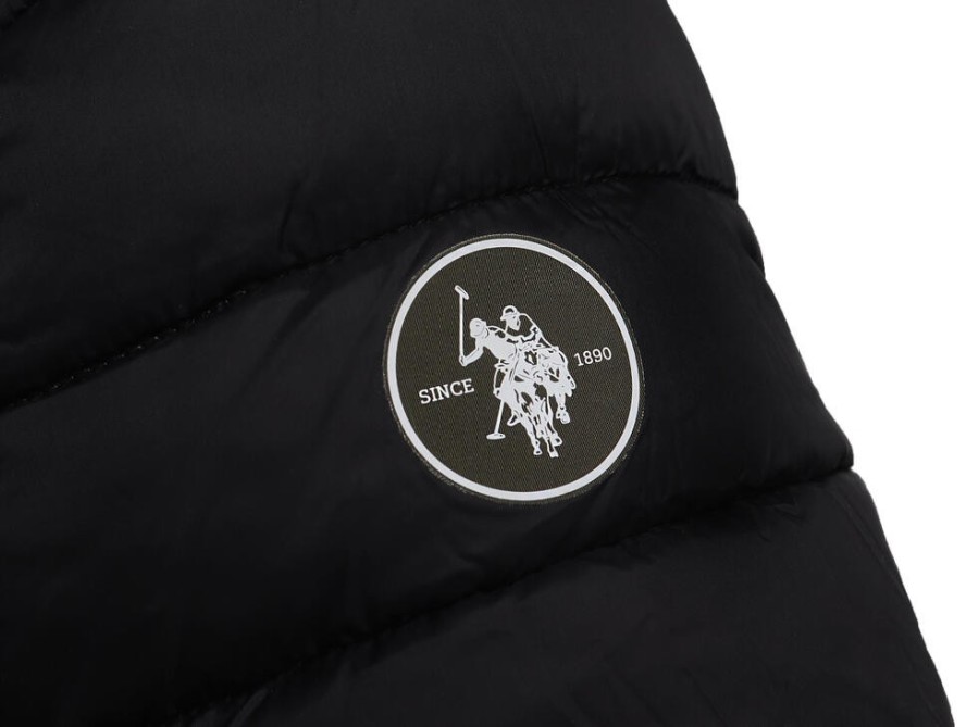 Kurtka męska dwustronna z kapturem U.S POLO ASSN.