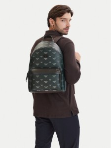 Emporio Armani Plecak EM005666 AF23972 MB542 Granatowy