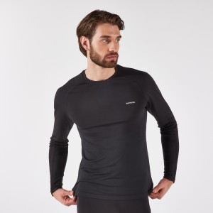 Koszulka do biegania z długim rękawem męska Kiprun Run 500
